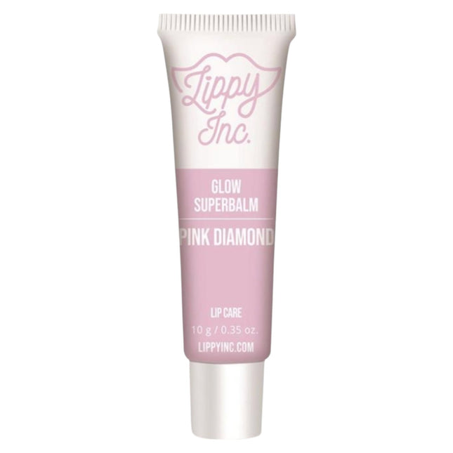 Lippy Inc. Glow Superbalm Pink Diamond – Lip Balm for Women, Pink Diamond, 10 g
