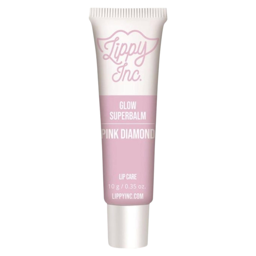 Lippy Inc. Glow Superbalm Pink Diamond – Lip Balm for Women, Pink Diamond, 10 g