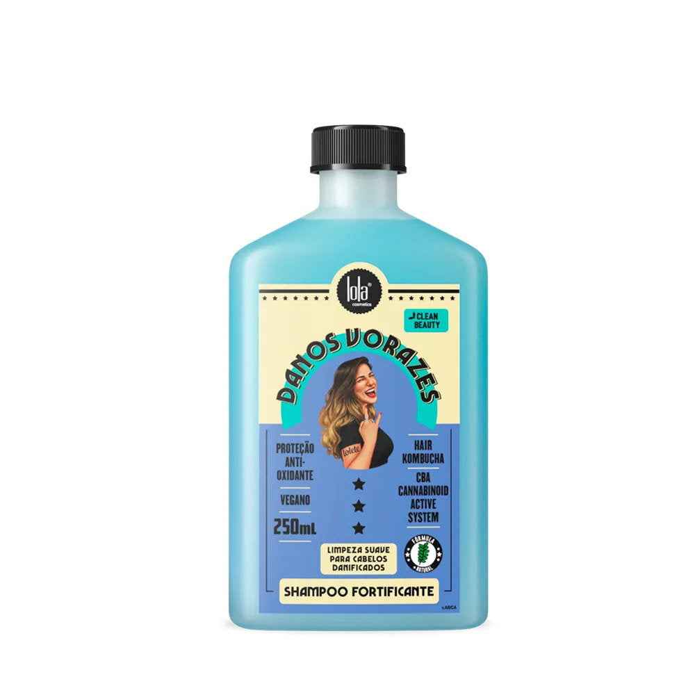 Lola Cosmetics Danos Vorazes – Hair Shampoo for Women, Fortifying, 250 ml