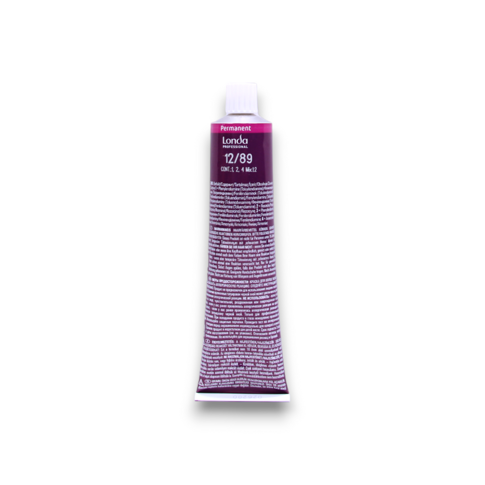 Londa Professional Londacolor – Permanent Hair Dye for Women, 12/89, 60 ml