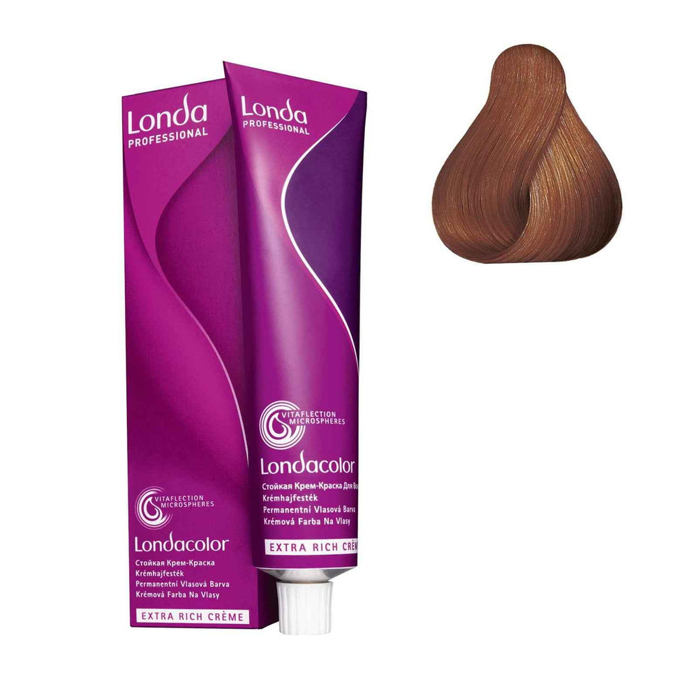 Londa Professional Londacolor – Permanent Hair Dye for Women, 7/37, 60 ml