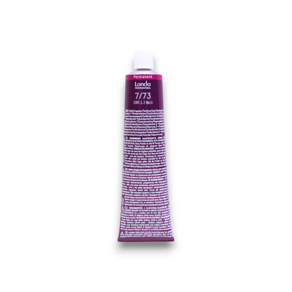 Londa Professional Londacolor – Permanent Hair Dye for Women, 7/73, 60 ml