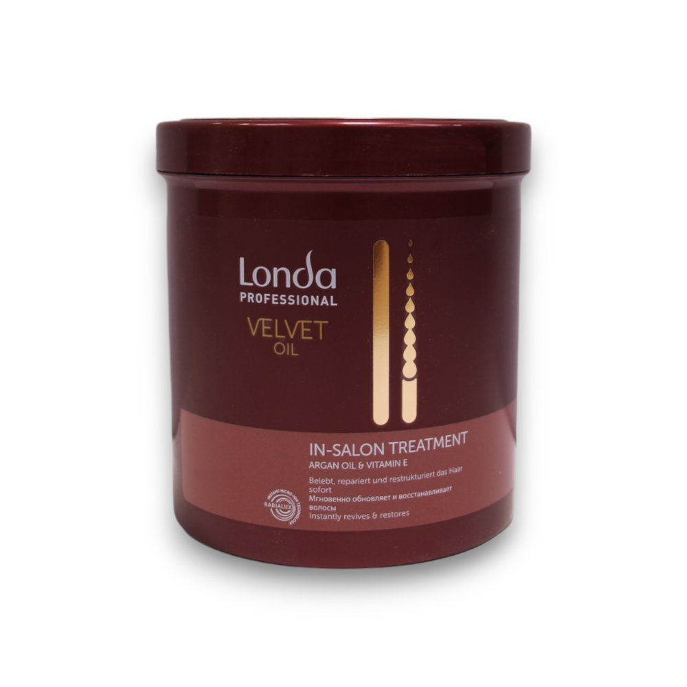 Londa Professional Velvet Oil Argan Oil & Vitamin E – Hair Cream Treatment for Women, For Repairing, 750 ml