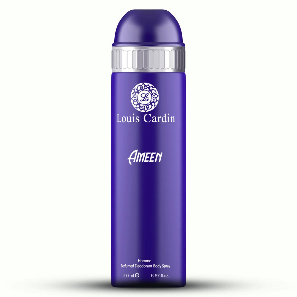 Louis Cardin Ameen – Deodorant Spray for Men, 200 ml