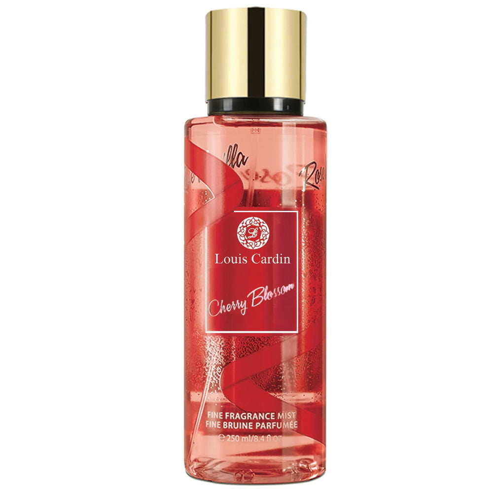 Louis Cardin Cherry Blossom – Body Spray for Women, 250 ml