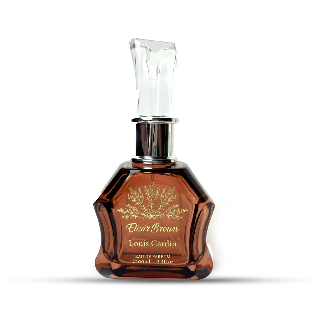 Louis Cardin Elixir Brown – Eau de Parfum for Men, 100 ml