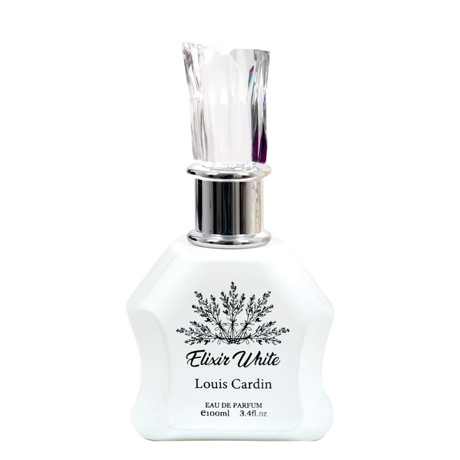 Louis Cardin Elixir White – Eau de Parfum for Women, 100 ml