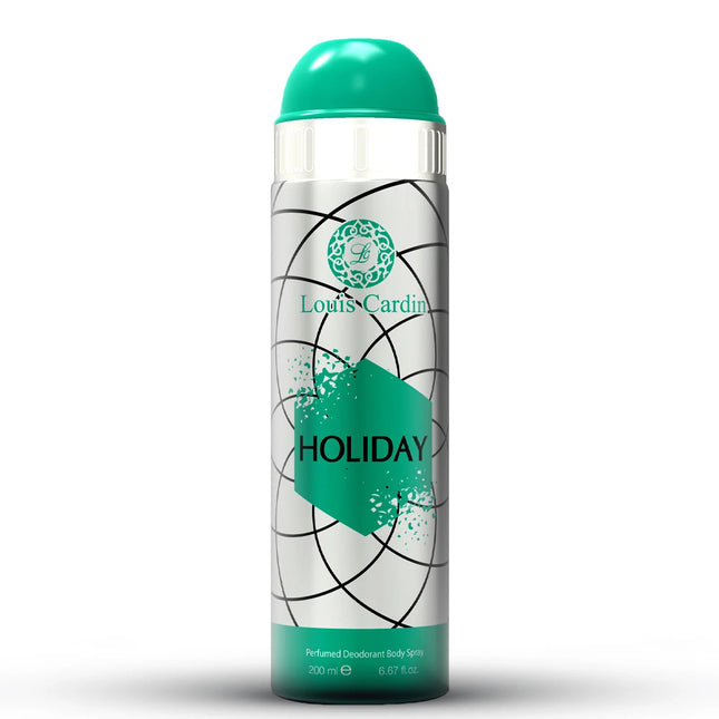 Louis Cardin Holiday – Body Spray for Men, 200 ml