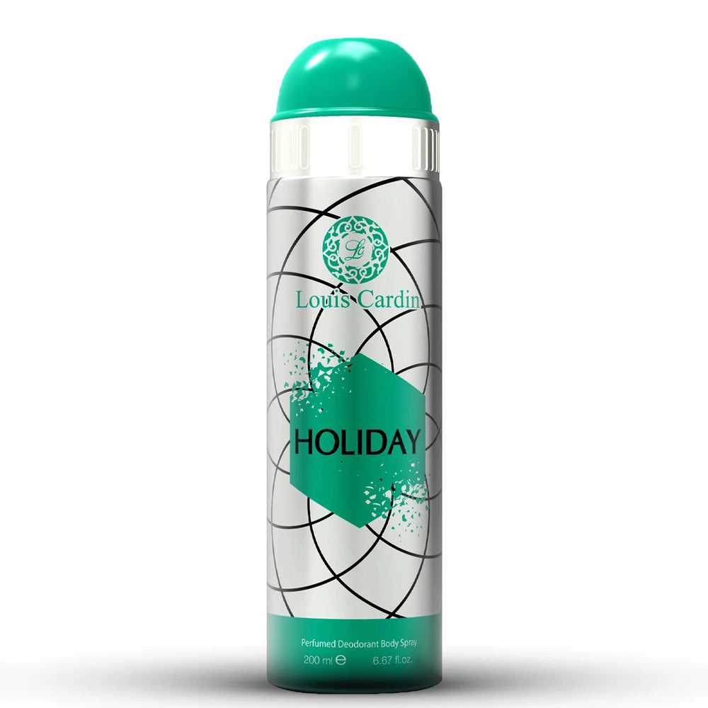 Louis Cardin Holiday – Body Spray for Men, 200 ml