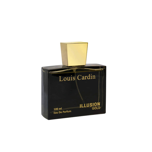 Louis Cardin Illusion Gold – Eau de Parfum Unisex, 100 ml
