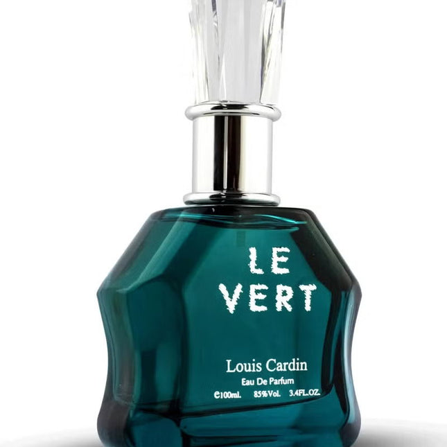Louis Cardin Le Vert – Eau de Parfum for Men, 100 ml