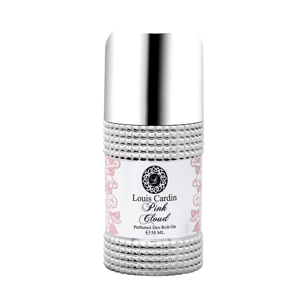Louis Cardin Pink Cloud – Deodorant Roll-On for Women, 50 ml