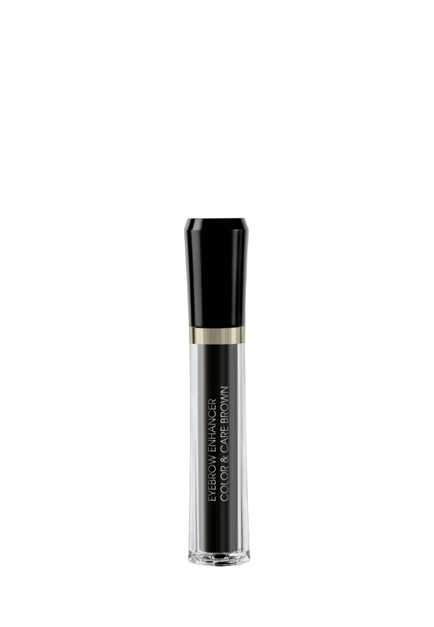 M2 Beaute Eyebrow Enhancer Color & Care Vegan Growth – Eyebrow Gel for Women, Brown, 6 ml