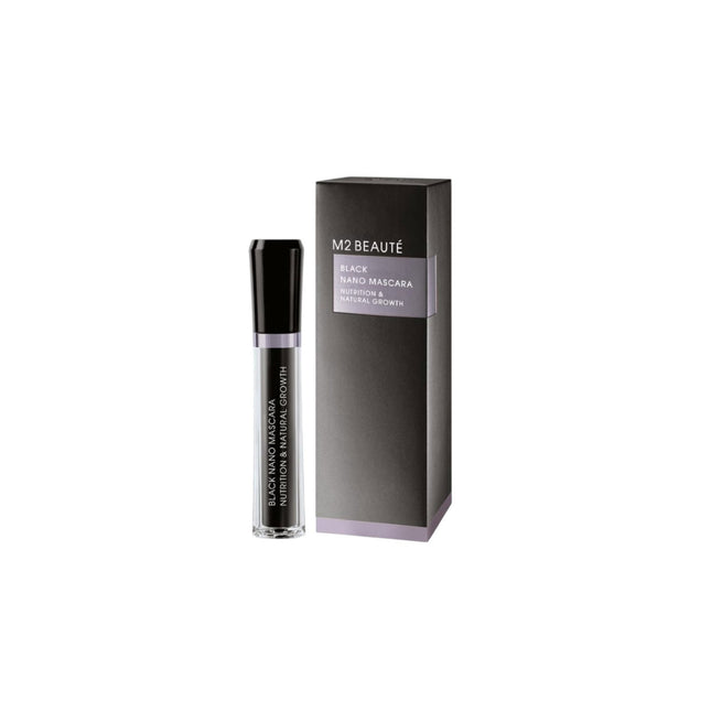 M2 Beaute Nano Nutrition Growth – Mascara for Women, Black, 6 ml