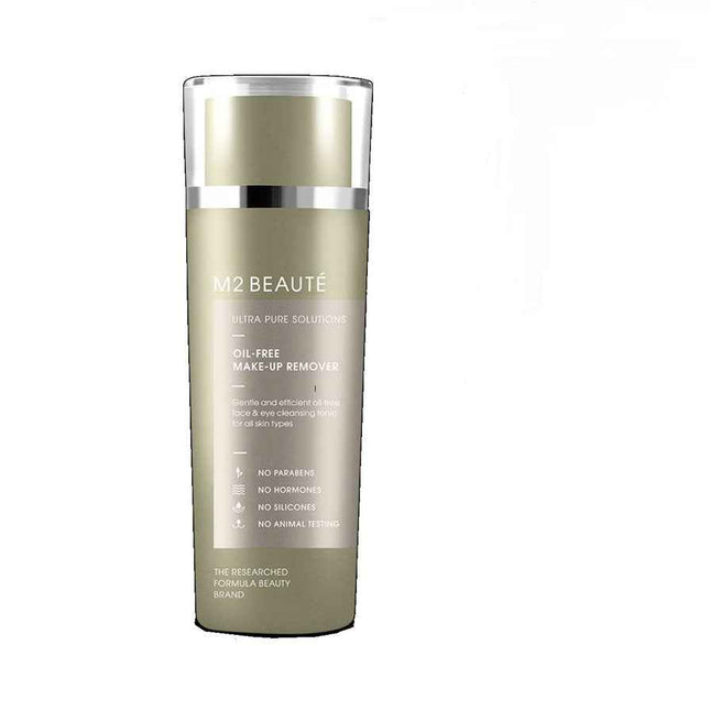 M2 Beaute Ultra Pure Solutions Oil Free – Makeup Remover Lotion for Women, 150 ml