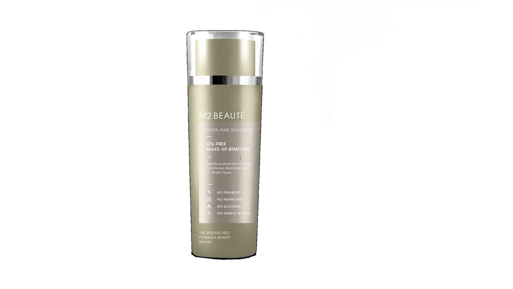 M2 Beaute Ultra Pure Solutions Oil Free – Makeup Remover Lotion for Women, 150 ml