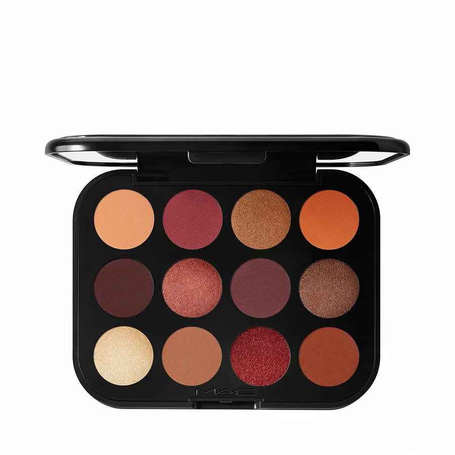 MAC Connect In Colour – Eyeshadow Palette for Women, Future Flame, 12 Shades, 12.2 g