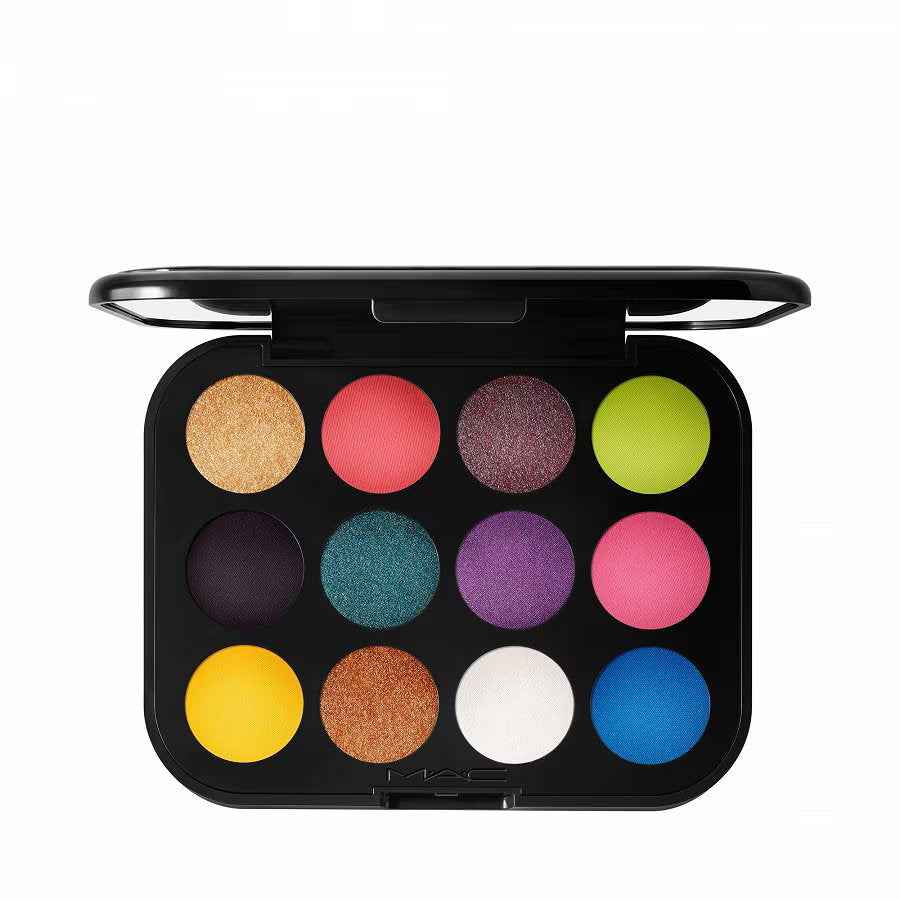 MAC Connect In Colour – Eyeshadow Palette for Women, Hi-Fi Colour, 12 Shades, 12.2 g
