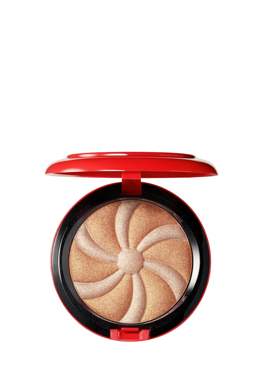 MAC Hyper Real Glow Duo Bronzing – Bronzer Compact Powder for Women, Bright Up, 8 g
