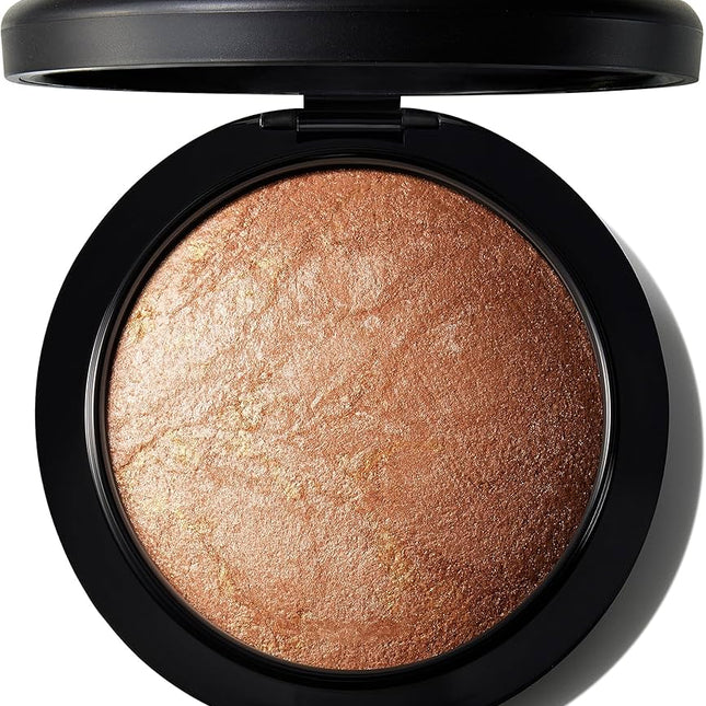 MAC Mineralize SkinFinish Glowing – Highlighter Powder for Women, Global Glow, 10 g