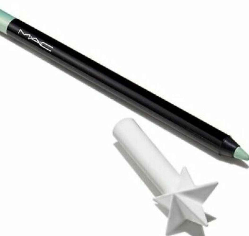 MAC Powerpoint Precise Color Liner – Gel Pencil Eyeliner for Women, Mint Green, 1.2 g
