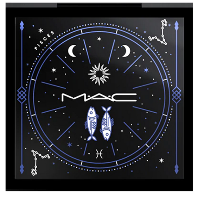 MAC Pro Colour – Empty Plastic Makeup Palette for Women, Pisces, With 4 Slots