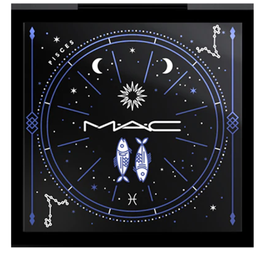 MAC Pro Colour – Empty Plastic Makeup Palette for Women, Pisces, With 4 Slots