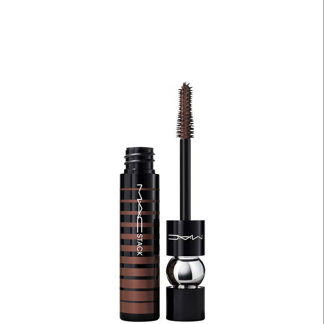 MAC Stack Volumizing – Mascara for Women, Brown Chestnut, 12 ml