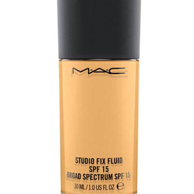 MAC Studio Fix Fluid Matte Finish – Liquid Foundation for Women, C45, SPF 15, 30 ml