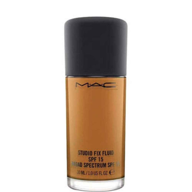 MAC Studio Fix Fluid Matte Finish – Liquid Foundation for Women, NC60, SPF 15, 30 ml