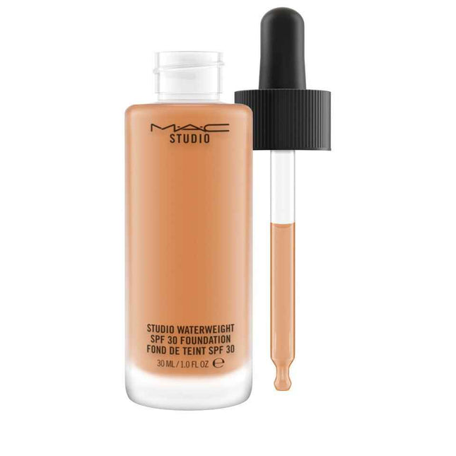 MAC Studio Waterweight Vitamin E Long Lasting – Liquid Foundation for Women, NC50, SPF 30, 30 ml