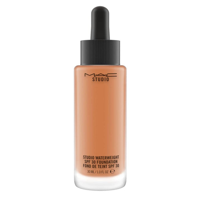 MAC Studio Waterweight Vitamin E Long Lasting – Liquid Foundation for Women, NW45, SPF 30, 30 ml