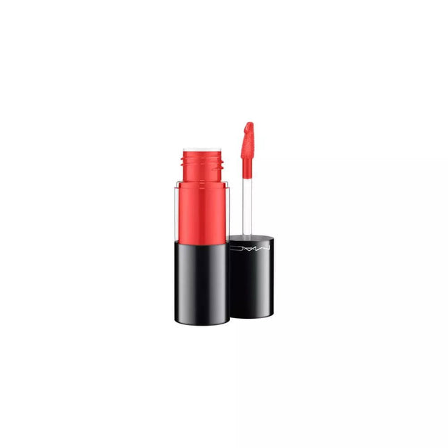 MAC Versicolour Lip Stain – Liquid Lipstick for Women, 102, Optix Orange, 8.5 ml