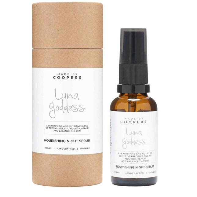 Made By Coopers Luna Goddess Vegan Nourishing At Night – Serum for Women, For Face, 30 ml