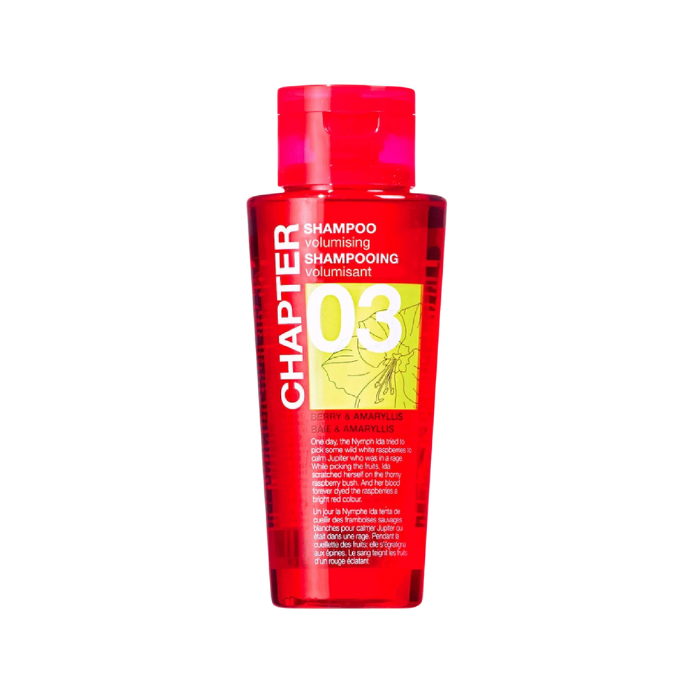 Mades Cosmetics Chapter 03 Berry & Amaryllis – Hair Shampoo for Women, Volumising, 400 ml Tester