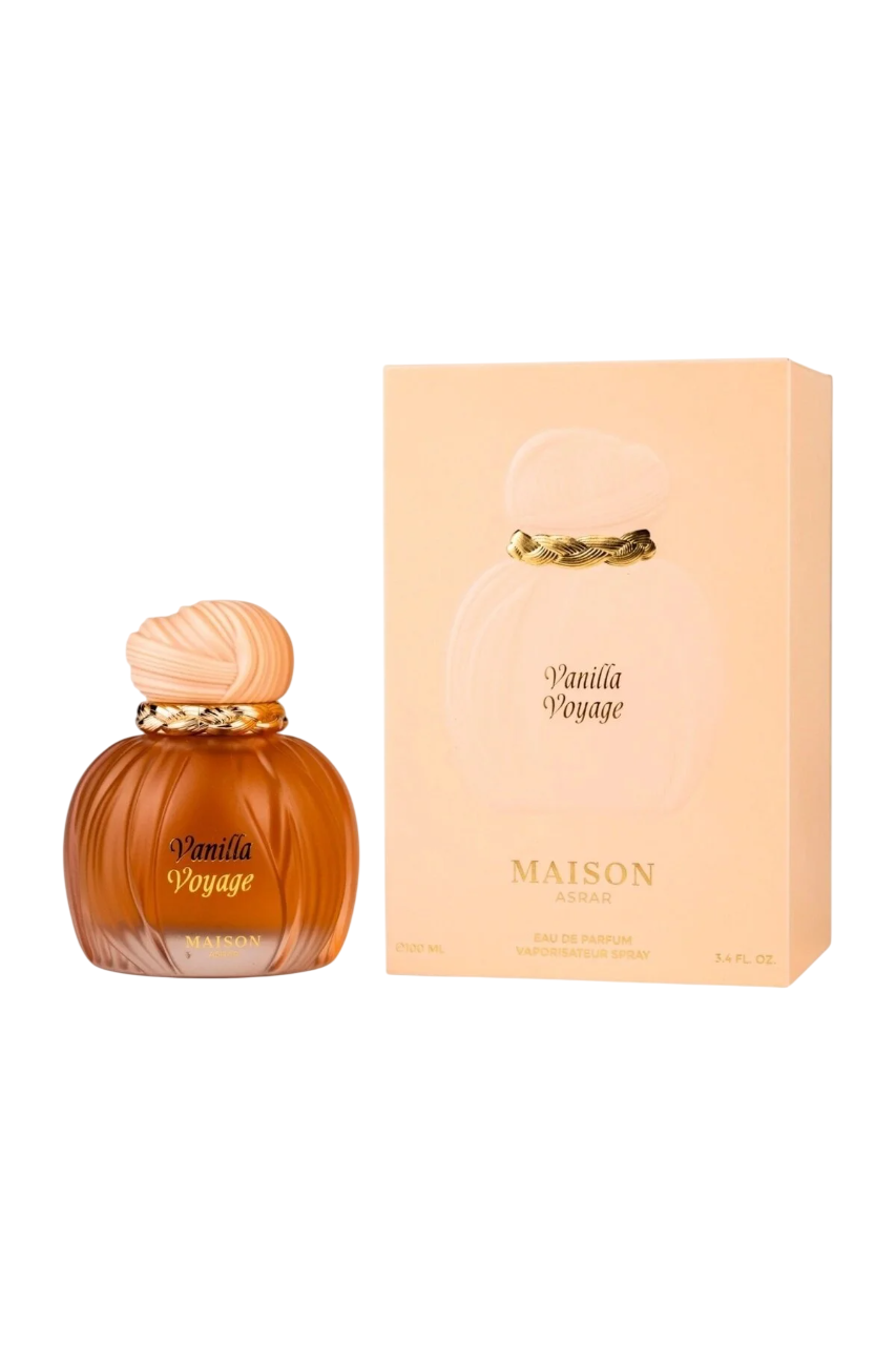 Maison Asrar Vanilla Voyage – Eau de Parfum Unisex, 100 ml