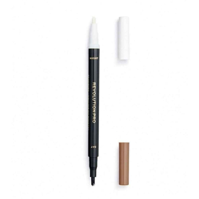 Makeup Revolution 24h Day & Night – Eyebrow Cream Pencil for Women, Ash Brown, 1.6 ml