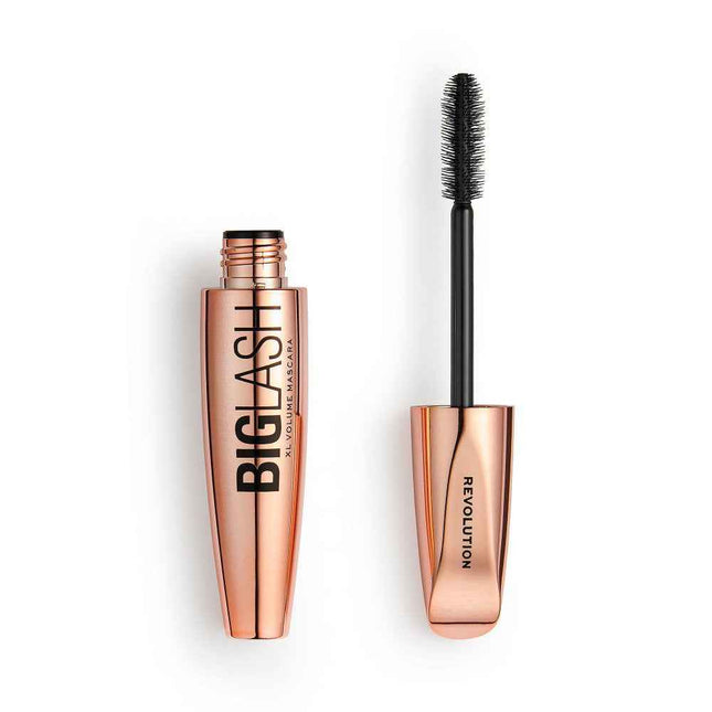 Makeup Revolution Big Lash – Mascara for Women, Black, 8 g