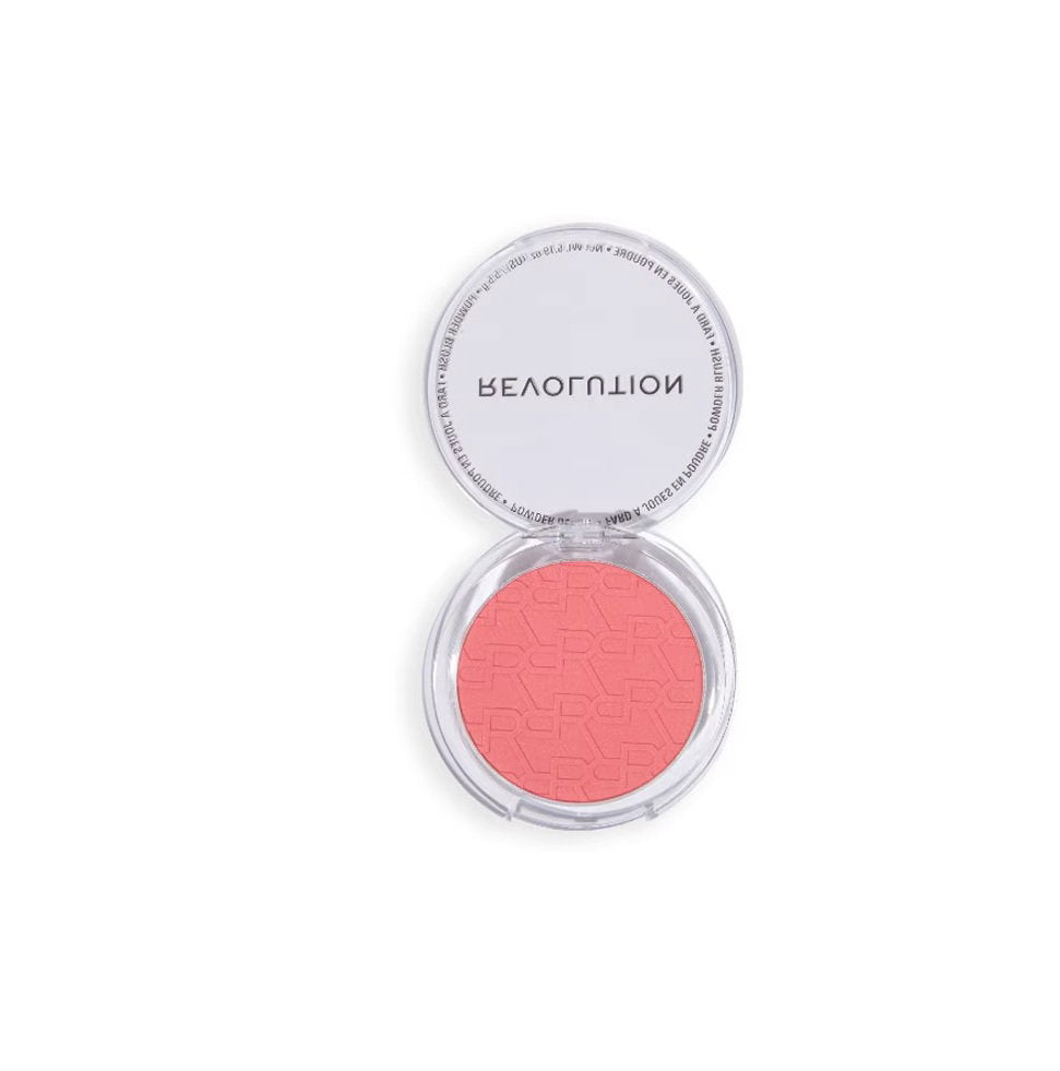 Makeup Revolution Blush Reloaded Pink Lady Matte – Blush Compact Powder for Women, Pink Lady, 5.5 g