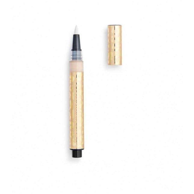 Makeup Revolution Brightening and Tightening – Cream Concealer for Women, Almond, 2.2 ml