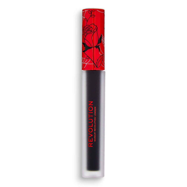 Makeup Revolution Creme – Liquid Lipstick for Women, Nightmare, 2.2 g