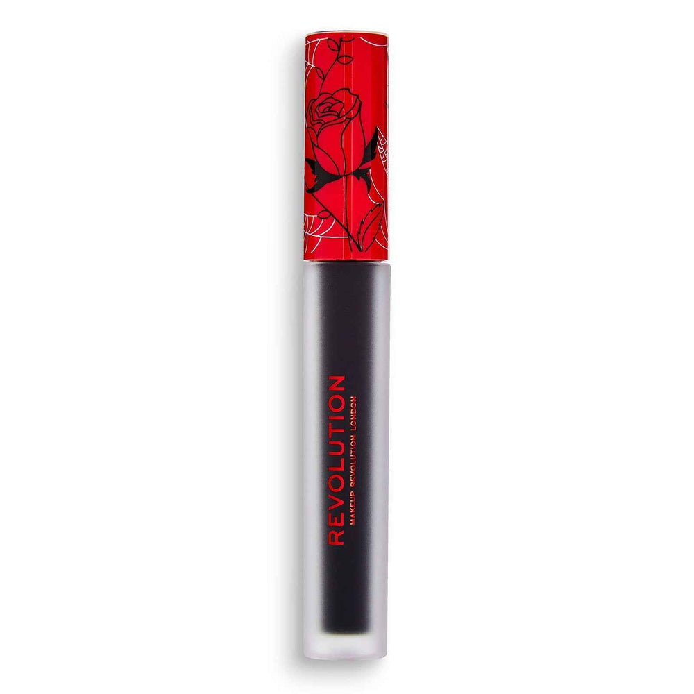 Makeup Revolution Creme – Liquid Lipstick for Women, Nightmare, 2.2 g
