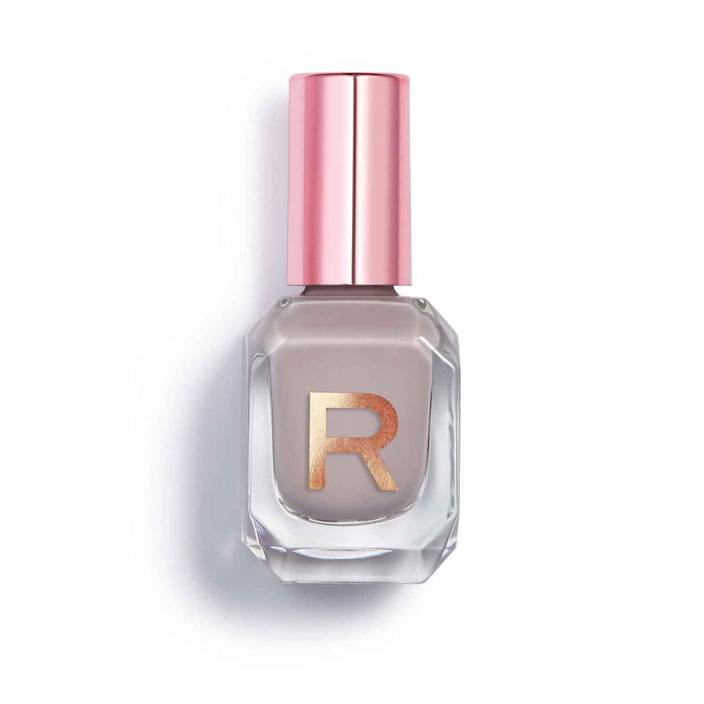 Makeup Revolution Express – Nail Polish for Women, Chill Grey, 10 ml