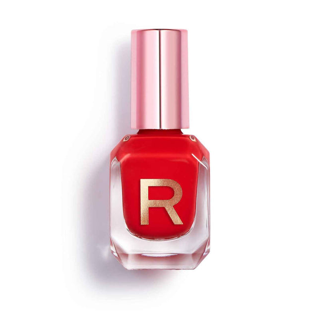Makeup Revolution Express – Nail Polish for Women, Red Rush, 10 ml