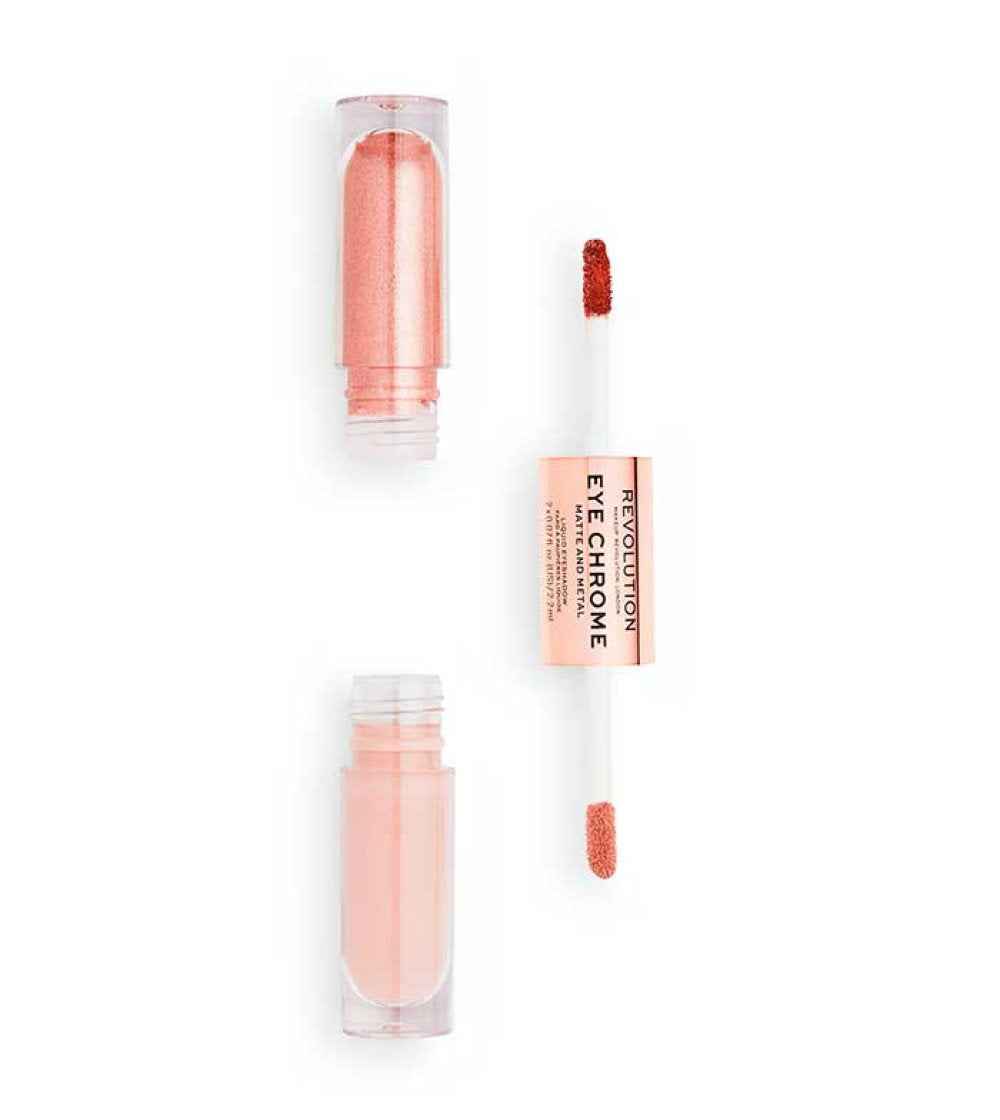 Makeup Revolution Eye Chrome – Liquid Blush for Women, Life, 2.2 ml