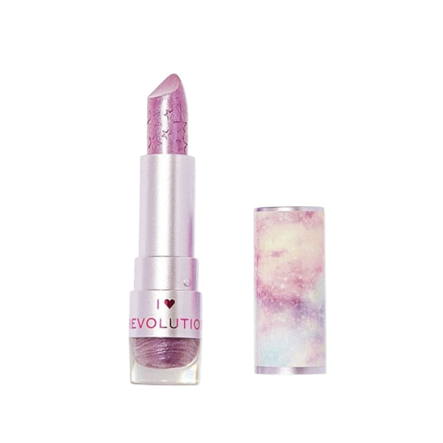 I Heart Revolution Unique Unicorns – Cream Lipstick for Women, Purple Wings, 3.2 g