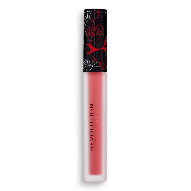 Makeup Revolution Matte Vegan – Liquid Lipstick for Women, Bewitched, 3 ml