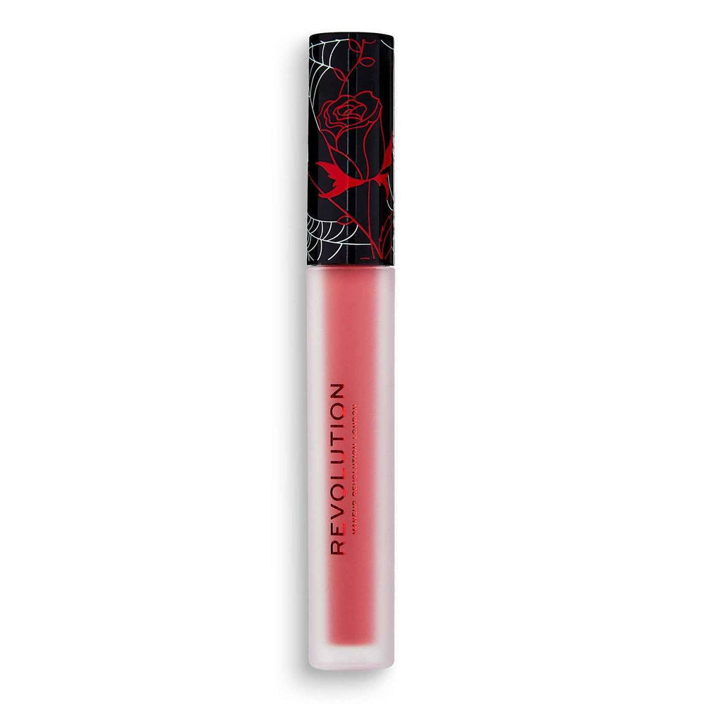 Makeup Revolution Matte Vegan – Liquid Lipstick for Women, Bewitched, 3 ml