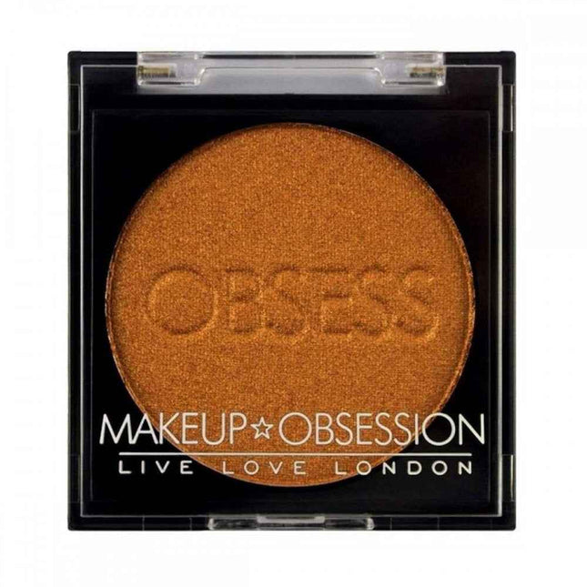 Makeup Revolution Obsession – Eyeshadow Powder for Women, E166, Gold Coast, 2 g
