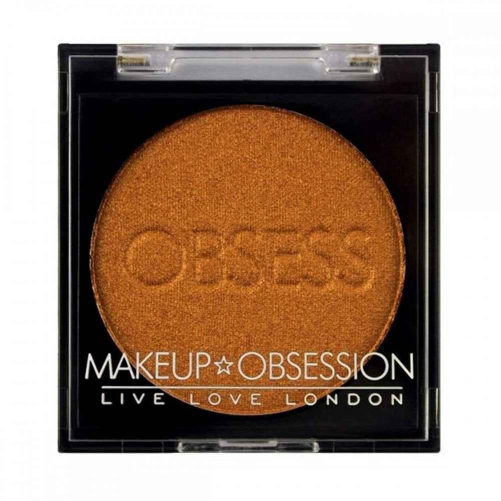 Makeup Revolution Obsession – Eyeshadow Powder for Women, E166, Gold Coast, 2 g